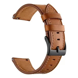 Cinturino in pelle premium da 22 mm con rilascio rapido - Accessorio per smartwatch
