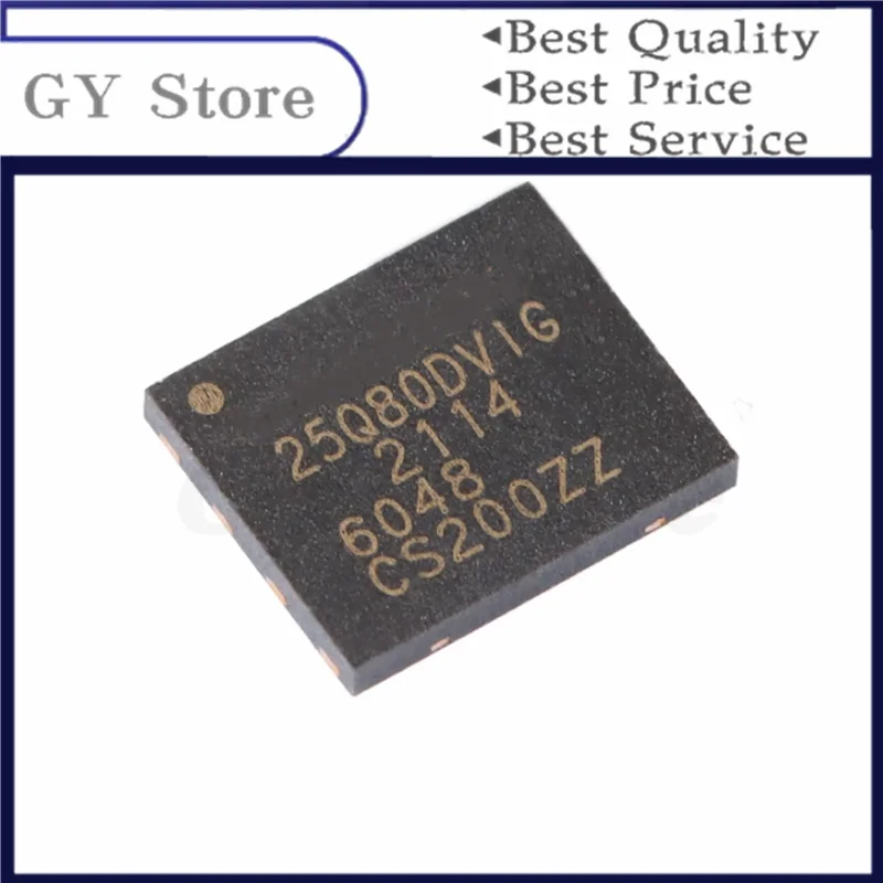 

5 шт. W25Q80DVZPIG 25Q80DVIG WSON8 FLASH IC