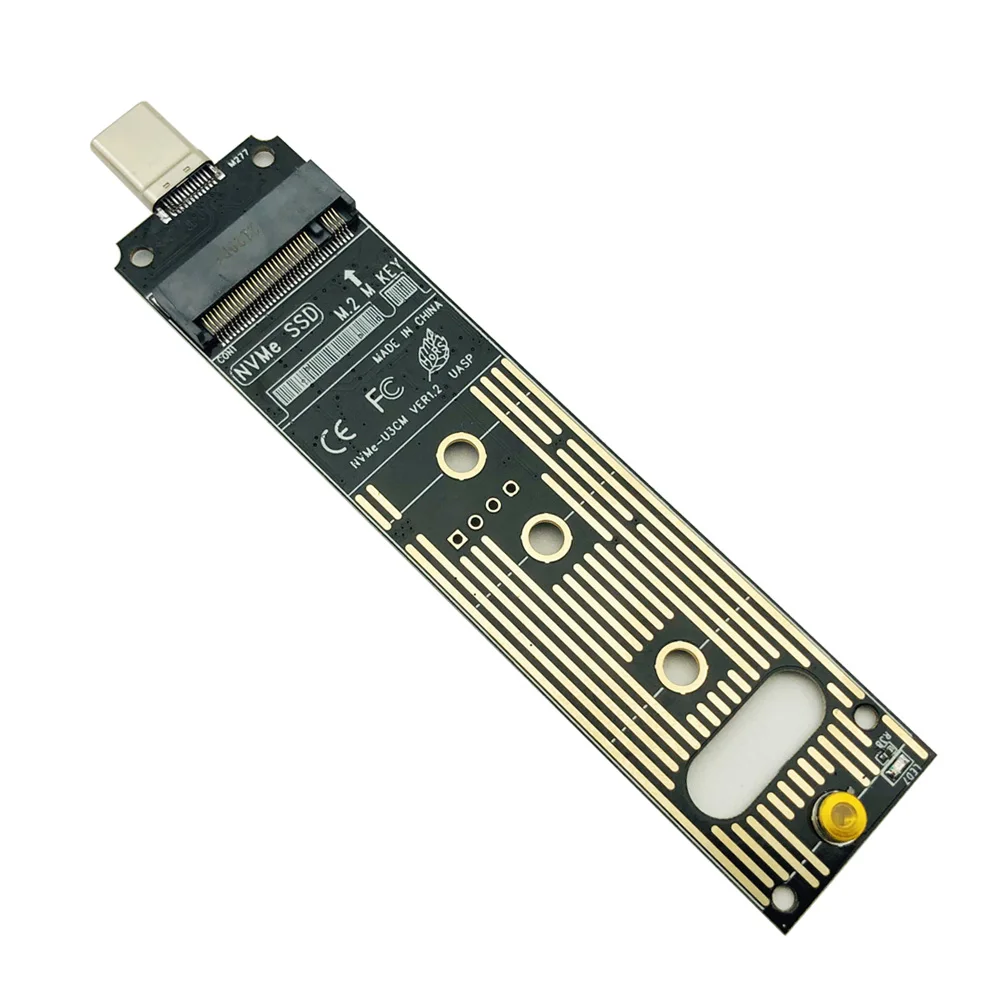 Adattatore M.2 NVMe A USB 3.1 Gen 2 10Gbps – Convertitore Per SSD Portatile Senza Cavo, 970/960 EVO