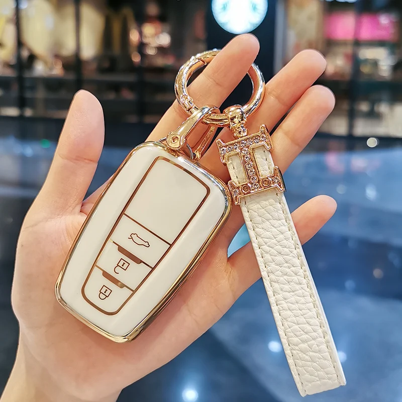 Cover Chiave/telecomando per RAV4 Corolla Toyota Hilux Yaris Avensis Aygo Verso Scion TC Auris Holder accessori - S9e808a9f9fd144fc8f4a57e8f36f914dt