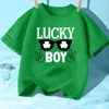 Who Need Luck When You're This Cute St. Patrick's Day Kids T-shirts Summer Short Sleeve Kids Tshirt Happy St Patricks Day Shirts 5