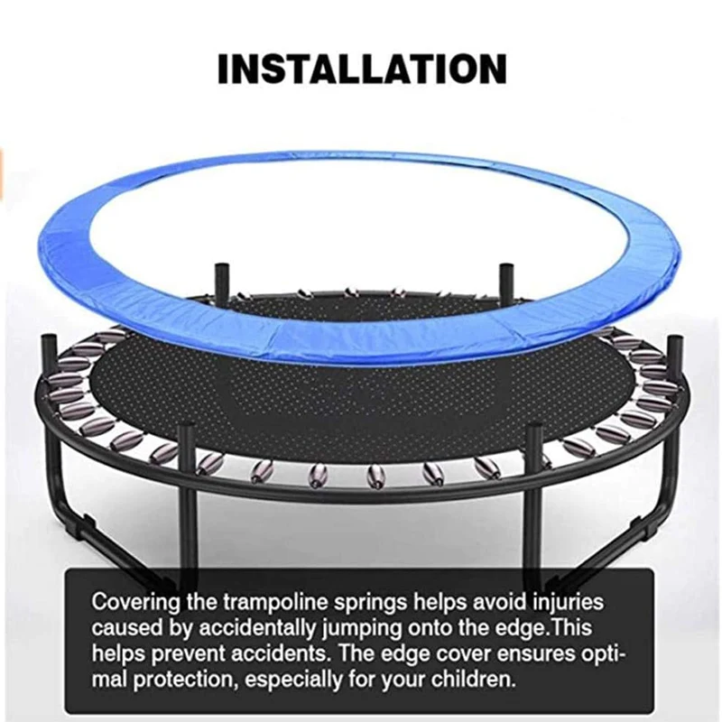 Trampoline Protection Mat Safety Pad Spring Protection Cover Accessories trampoline protective cover