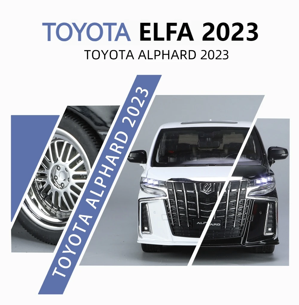 1/18 トヨタ アルファード 全開閉 ホワイト ライト 海外 ライセンス品 1/18 トヨタ アルファード 全開閉 ホワイト ライト 海外 ライセンス品