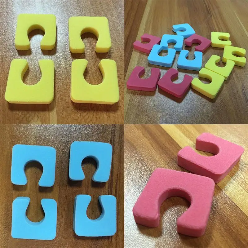 Random Color Foam Nail Toes Finger Separator Fingers Foots Sponge Soft Gel UV Polish Manicure Pedicure Tools Nail nail art tools toe separators toe spreader finger toe separator 36/144pcs