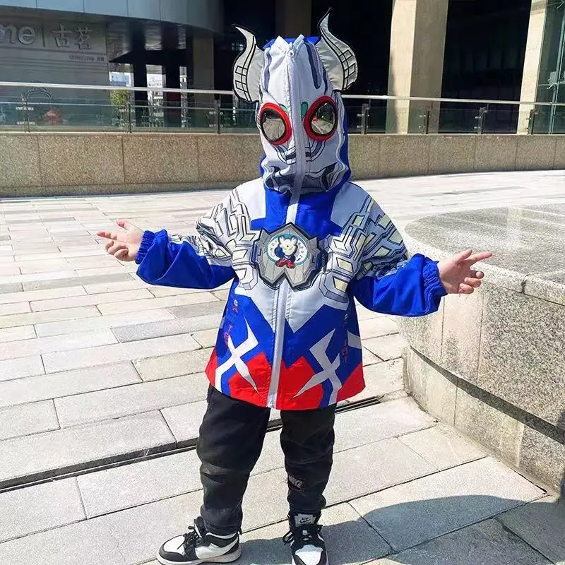 

Hot toys 2024 Fashion Through Spider-Man 3D digital print Masked men and women hoodie There is light on the chest