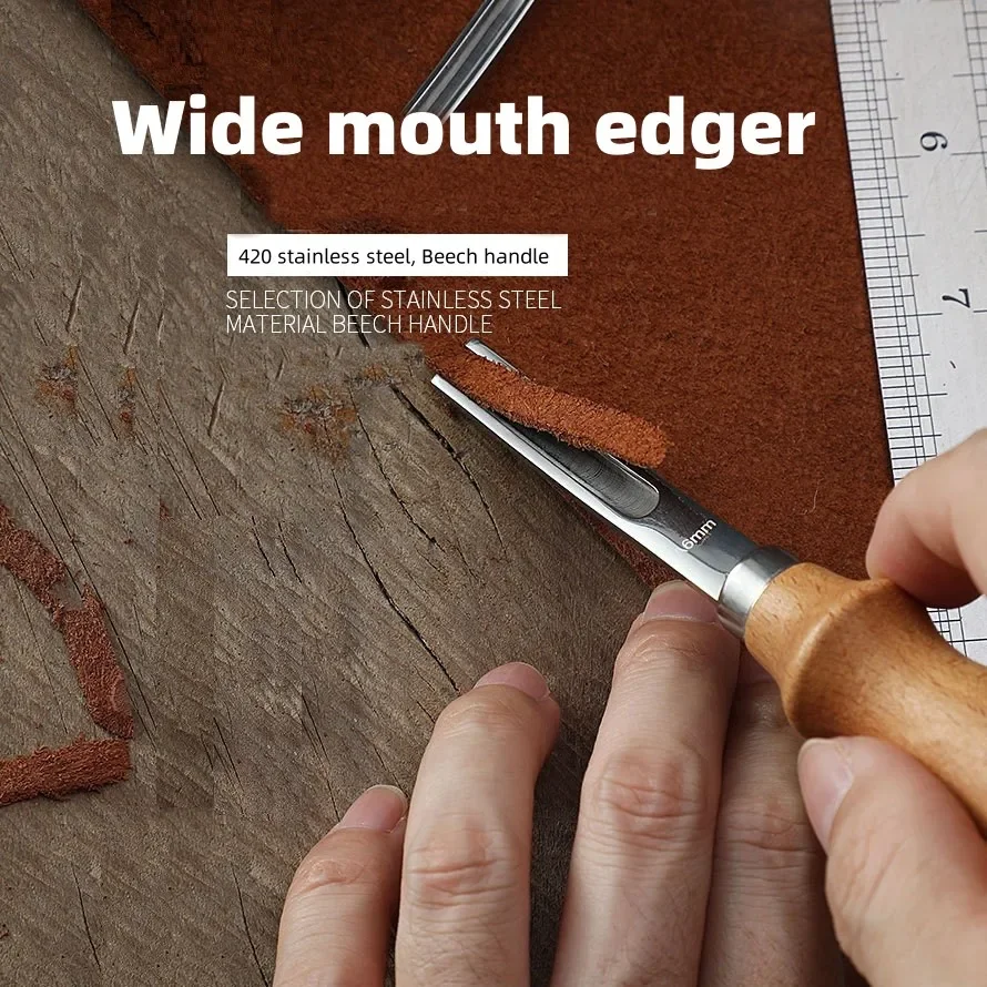 Kit De Gravure Sur Cuir - Limics24 - Outil Diy Maroquinerie Coupe-Bordure Bord Coupe