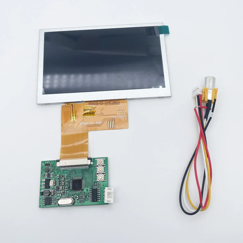 4.3 inch TFT-LCD display module kit 640x480 NTSC/PAL DC3-46V for Portable DVD videophone