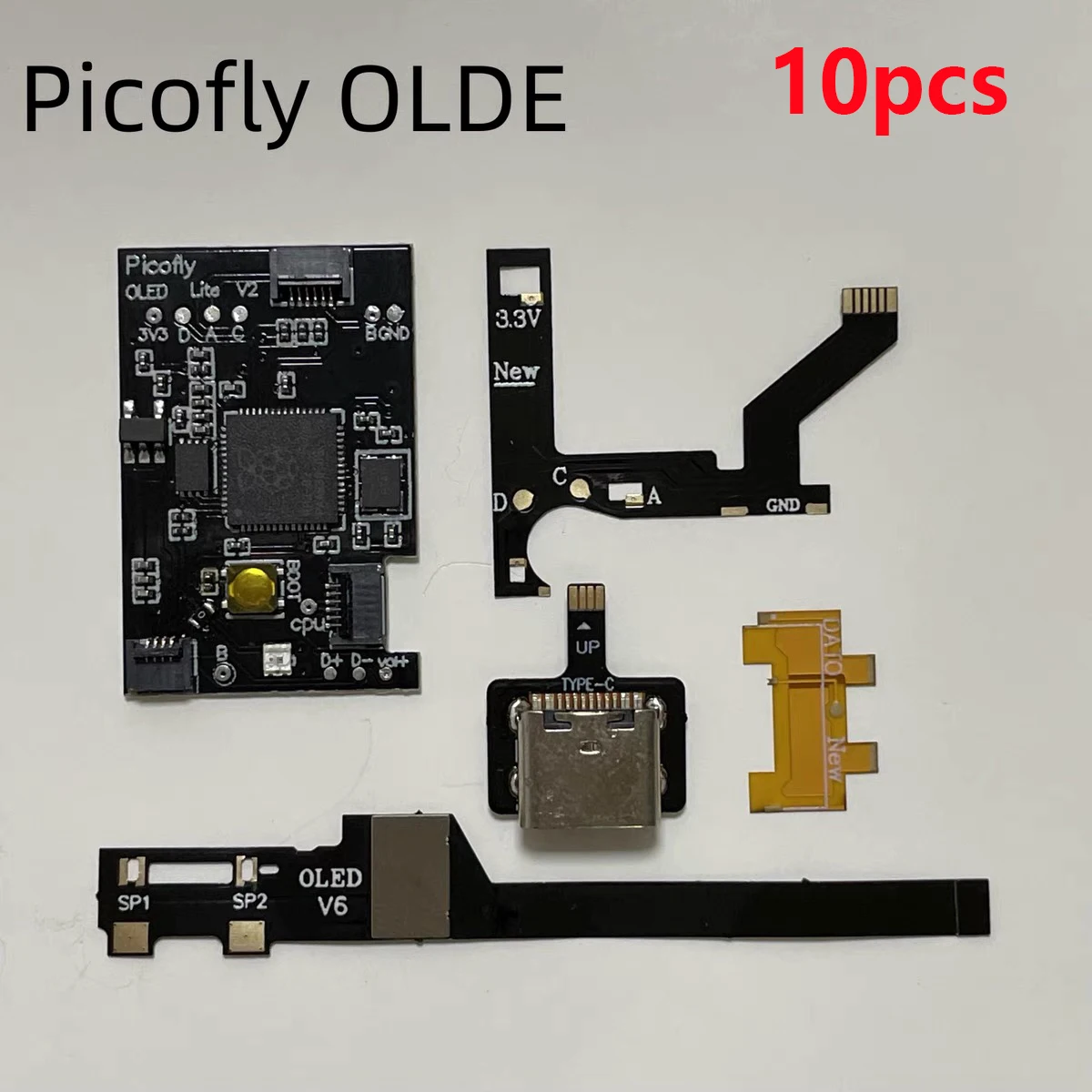 

10pcs/50pcs/100pcs hwfly NS Raspberry Pi Chip Rp2040 Picofly Pico Suitable for Switch/Lite/OLED Core Wholesale