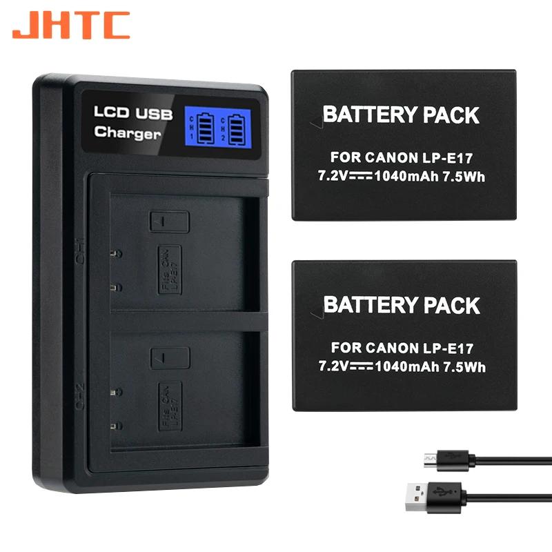 

LP-E17 LP E17 E17 Battery Charger For Canon EOS 750D 760D 200D 800D 8000D Kiss X8i M3 M6 T6i T6s Camera Batteries