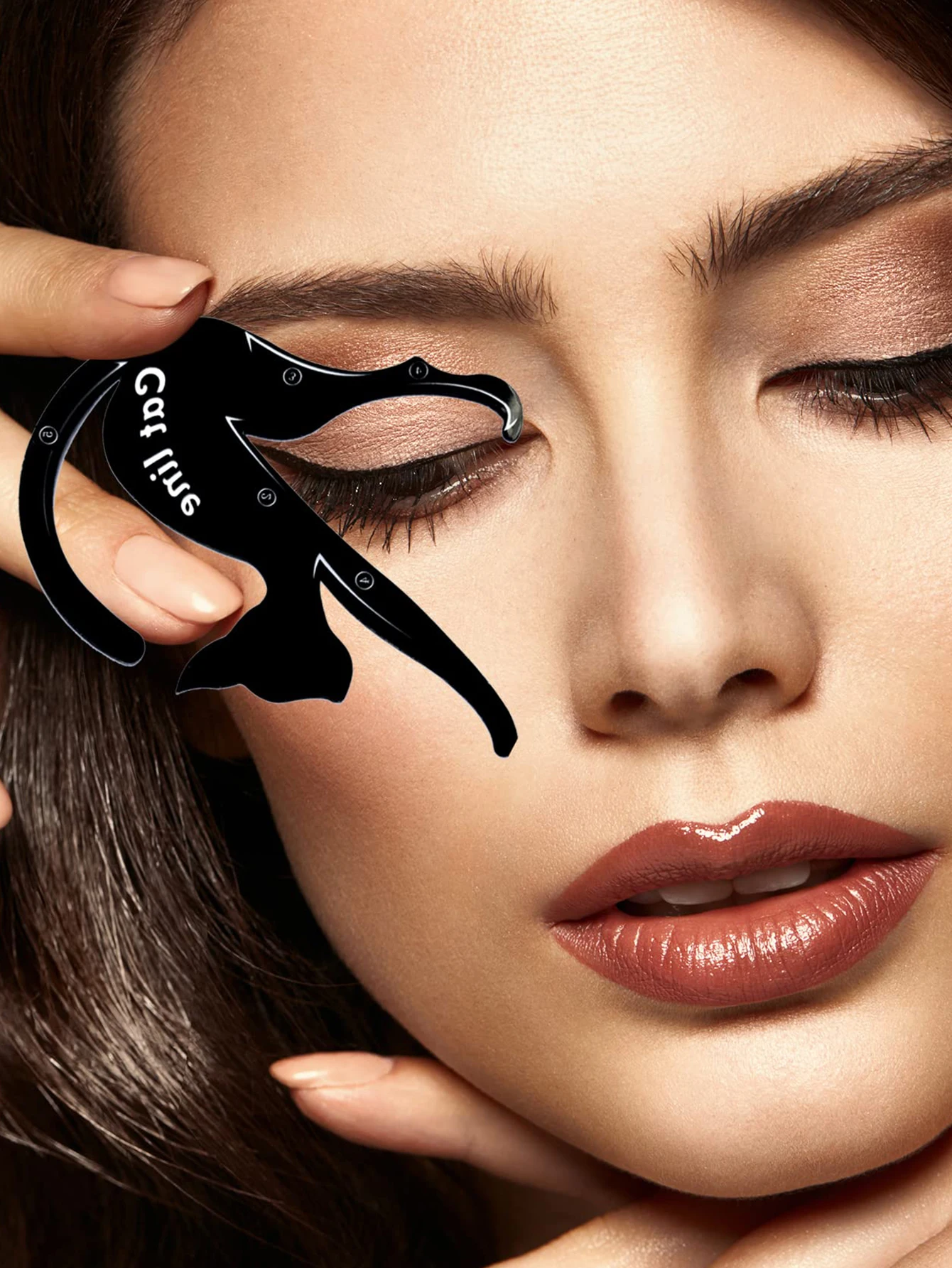 Eyeliner Stencils 5pcs Matte PVC Material for Smoky Eyeshadow eyeliner stencil tool,makeup tools,eye makeup tools