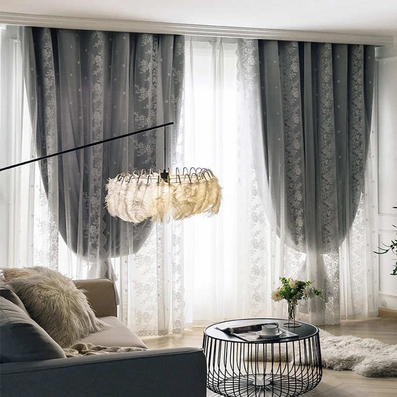 2 layer curtains
