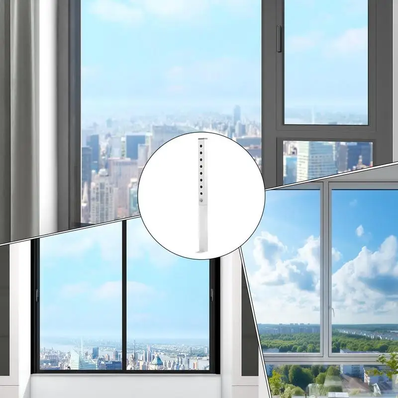 Window Security Bar Adjustable Window Interior Adjustable Bar For Security Anti-Theft Stoppers For Child And Pet Safety
