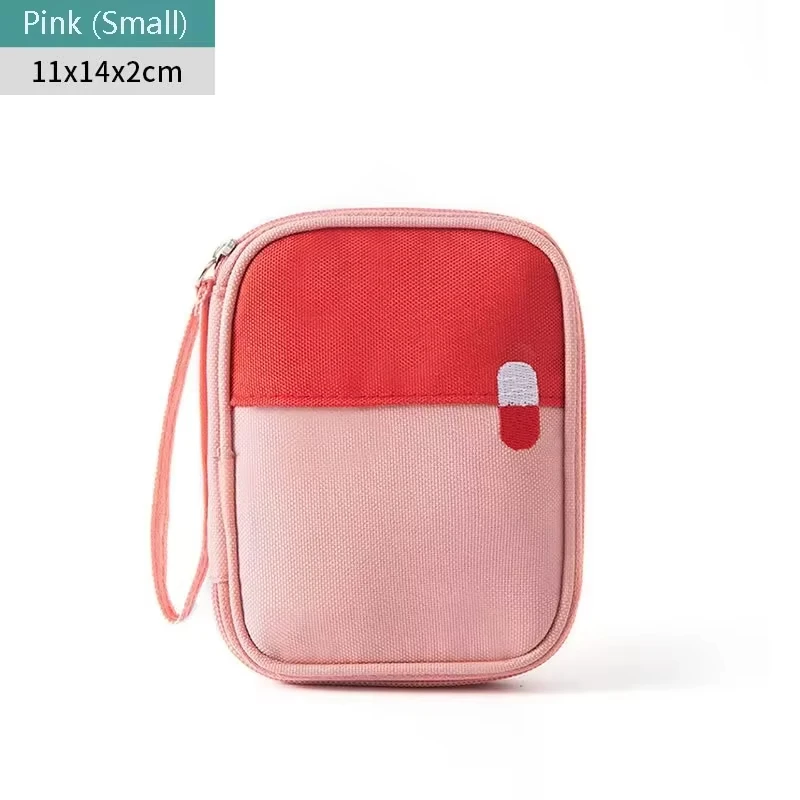 Compact and Cute First Aid Organizer Bag for Travel and Outdoor Use