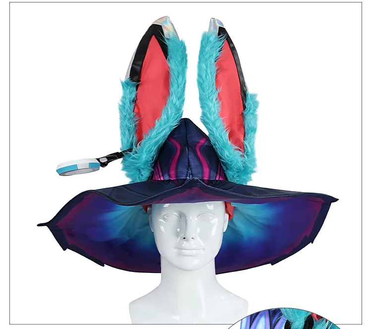 League Games LOL Aurora Battle Bunny Champion Cosplay Outfit Halloween Adult Women Men Costume 64