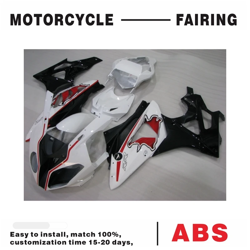 

white-red-black flame Complete Fairings For bmw s1000rr2012-2013 Bodywork Injection ABS Plastic Motorcycle Carenes