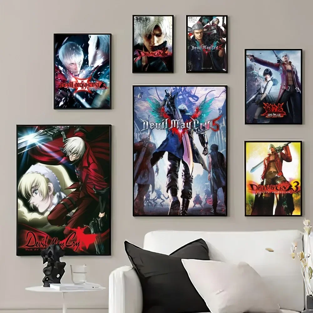 

D-DEVIL MAY C-CRY Poster Prints Wall Pictures Living Room Home Decoration