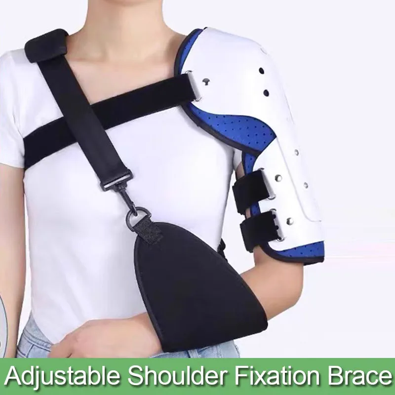 KLLJ Tutore Braccio,Reggibraccio Per Braccio,Regolabile Fascia Braccio Rotto,Fascia Supporto per Braccio,Tutore a Fascia per Braccio,Imbracatura per Braccio,Reggibraccio per Braccio a Tracolla