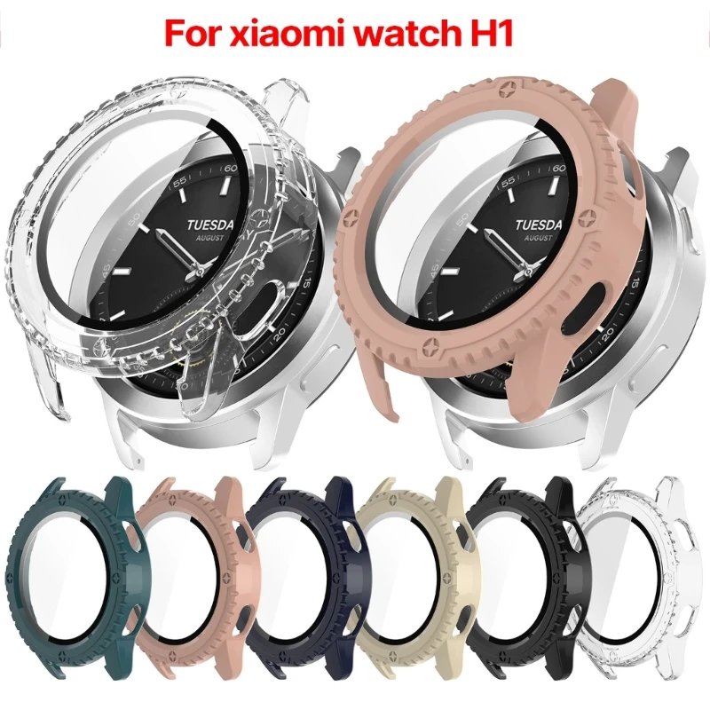 

For WatchS3 All in One Cover Case Screen Protector Tempered Film + Bumpers
