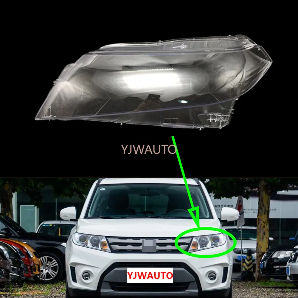

Headlight Lens For Suzuki Vitara 2016~2018 Headlamp Cover Car Lights Glass Replacement Auto Shell