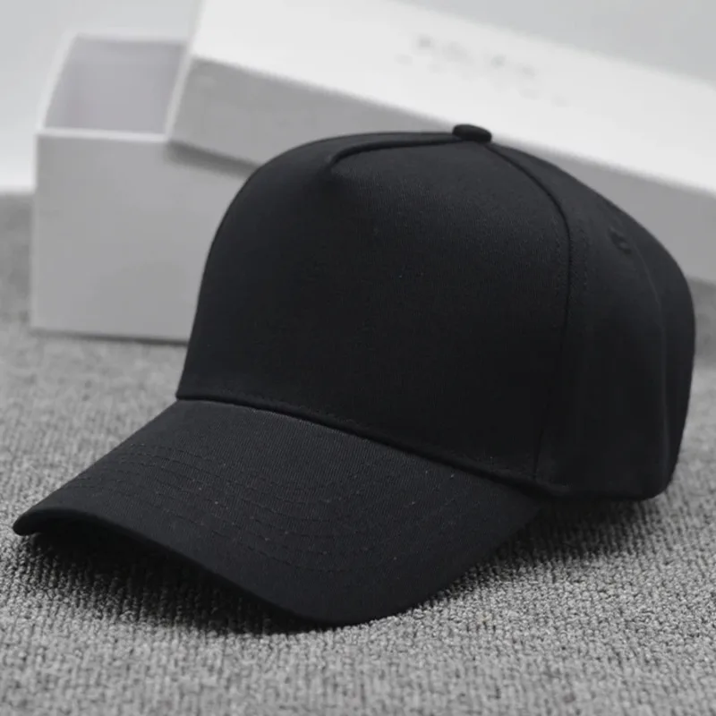 BigHeadManDeepBaseballCapMale5PanelsSnapbackHatAdultPlus