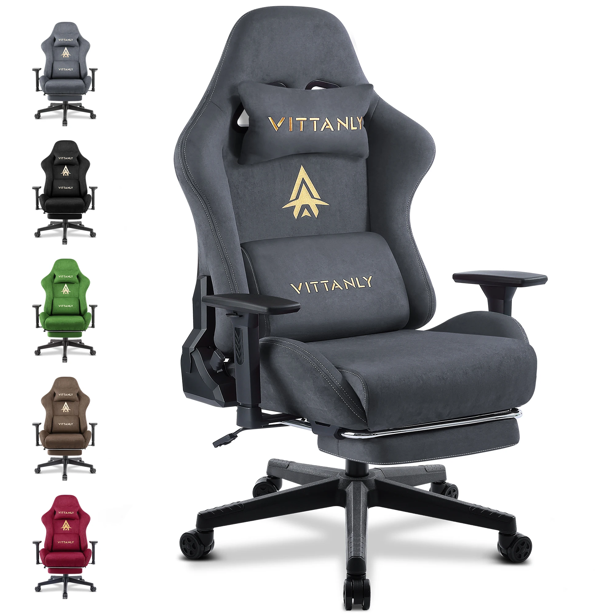 Brand Gaming Chair With Footrest Office Chair Ergonomic Lumbar
