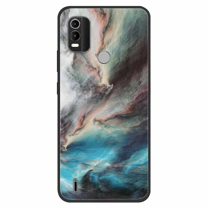 Marble Soft Silicone Protective Phone Case - TPU Cover