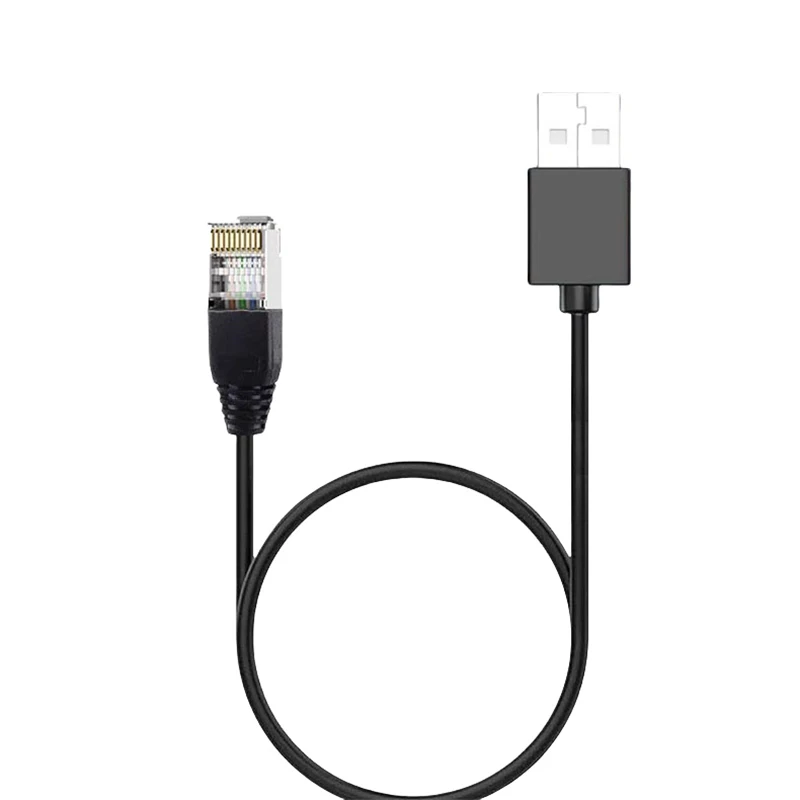 1Pieces USB Cable AP9827 USB To RJ50 10-Pin 940-0127 For UPS Devices Equivalent APC Back-UPS Smart-UPS And QNAP NAS Devices
