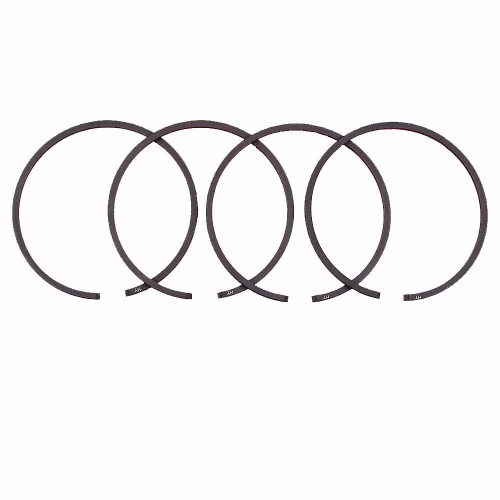 4pcs 피스톤 링 1.5mm x 30.5mm 31mm 32mm 33mm 34mm 35mm 36mm 36.5mm 37mm 37.5mm 38mm 링 전기 톱 트리머 Brushcutter 송풍기