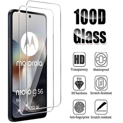 Premium HD Tempered Glass Screen Protector (2/4 Pack) - 4 pieces (For MOTO G56 5G)