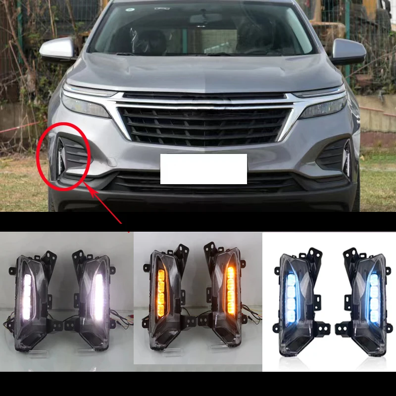 For Chevrolet Equinox 2021 2022 Daytime Running Lights Daylight Turning