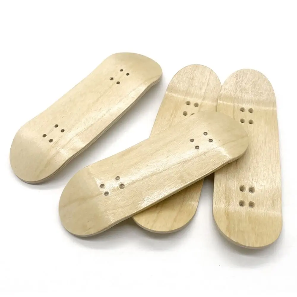1Pcs 내구성 있는 메이플 핑거보드 데크 5겹 나무 핑거 스케이트보드 부품 미니 30mm 핑거보드 액세서리