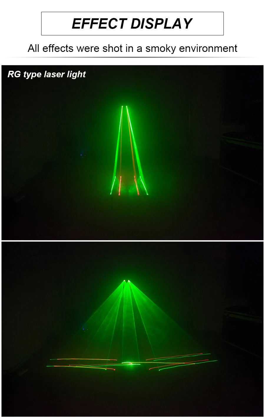 quatro-em-um efeito de luz laser disco dj