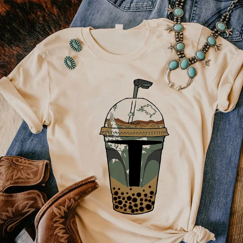 

Женская футболка с принтом пузырьков чая, летние Японские футболки, женская дизайнерская одежда