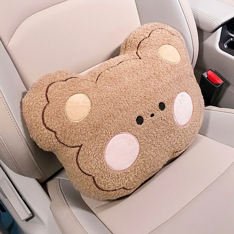 Pillow Car Headrest Car Interior Cute Cartoon Neck Car Decoration Supplies  Car Interior Accessories Super Soft Velvet Rem X0626 X0625 From  Caesar_barbarossa, $12.65