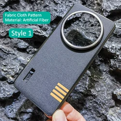 Premium Synthetic Fiber Camera Protector Case for Ultra - Durable Protection (Cloth Texture Black)