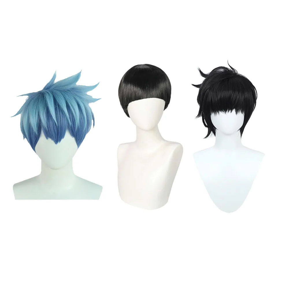 

Парик для косплея Mash Burnedead, термостойкий синтетический аксессуар для костюма из аниме «Магия и мышцы»