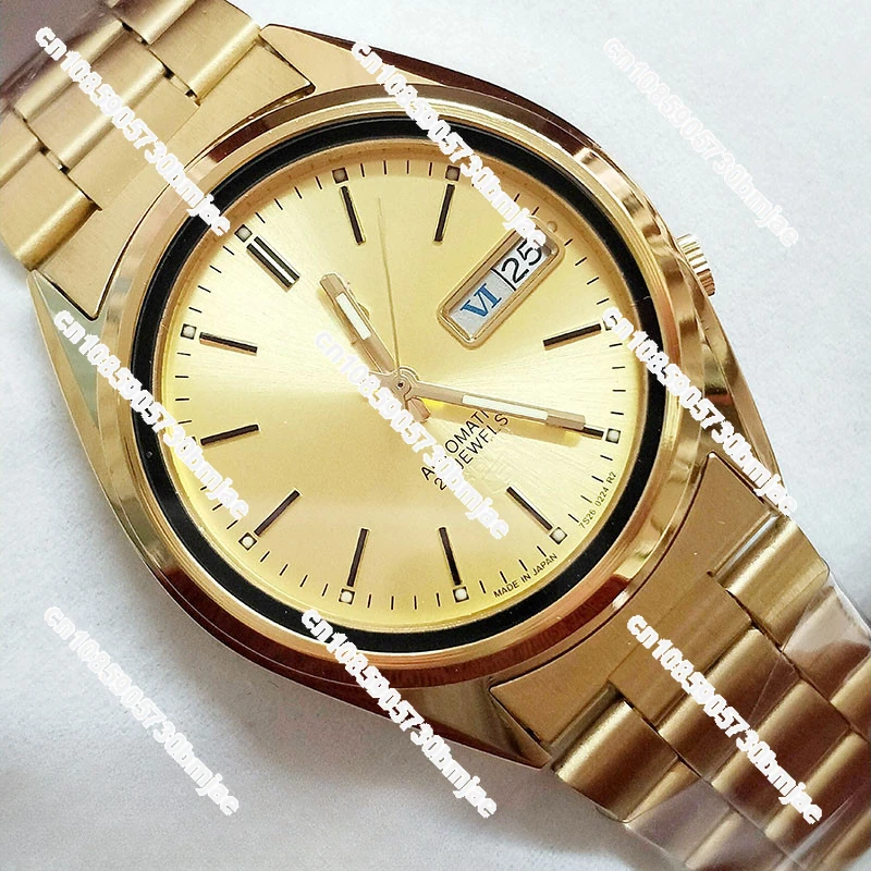 

7s26A JinggO5 Men's Watch All Steel Waterproof Fully Automatic Mechanical Watch Glow Watch