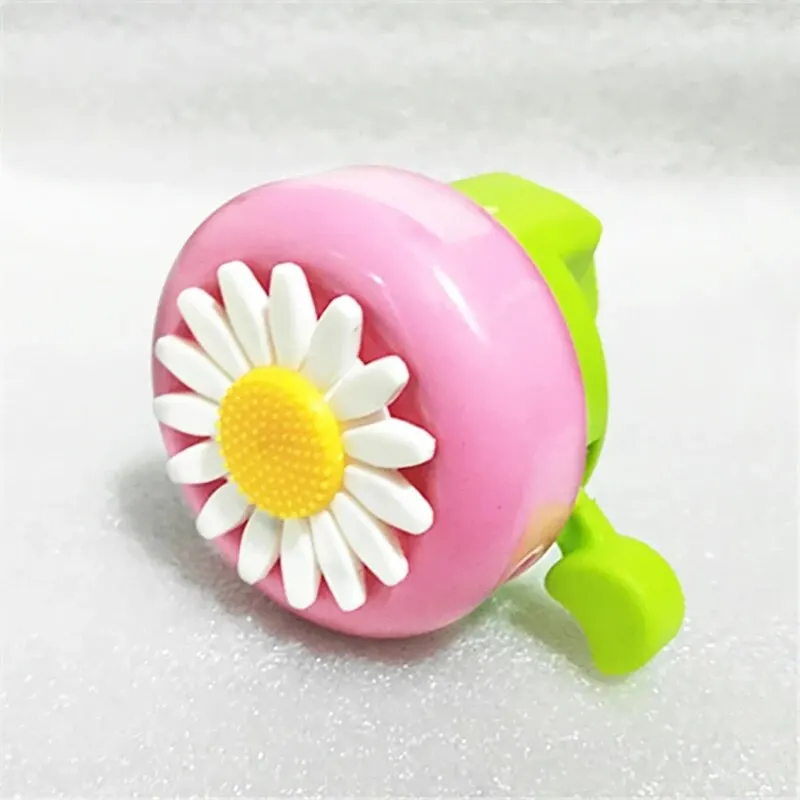 bicycle bell Kids Bicycle Bell Horn Bike Flower Children Ring Alarm For Handlebar Multi-color
