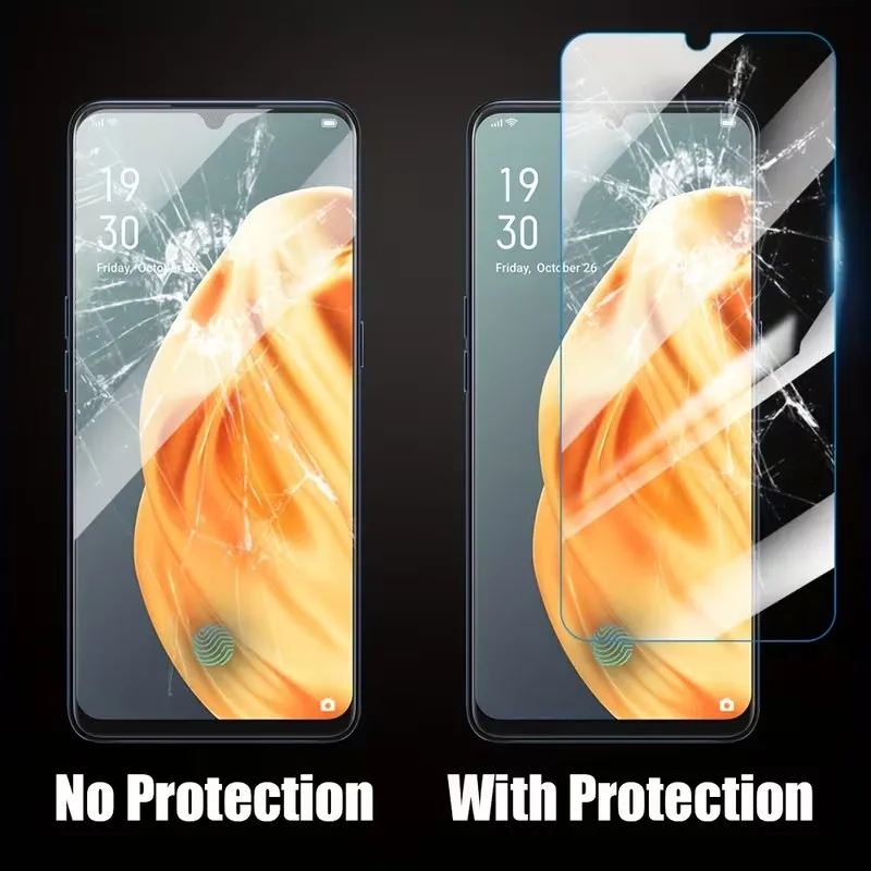 Premium Tempered Glass Screen Protector - 3-Pack