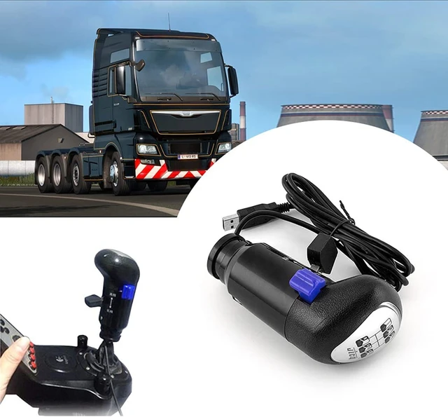 G29 Simracing Cockpit Schaltknauf Für Logitech G920 G25 G27 Euro Truck  Simulator Für ETS2 & ATS Spiele USB high Low Getriebe