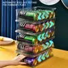Refrigerator Beer Soda Can Storage Box Rolling Can Organizer Shelves Kitchen Fridge Drink Bottle Holder Organizer Rack Container 3