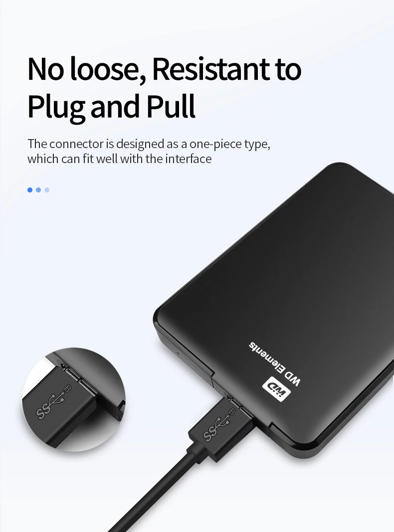 Adattatore USB C To Micro B (2 Pack) - Cavo 10Gbps Per HDD Esterni Toshiba, Seagate, WD - Foto 9