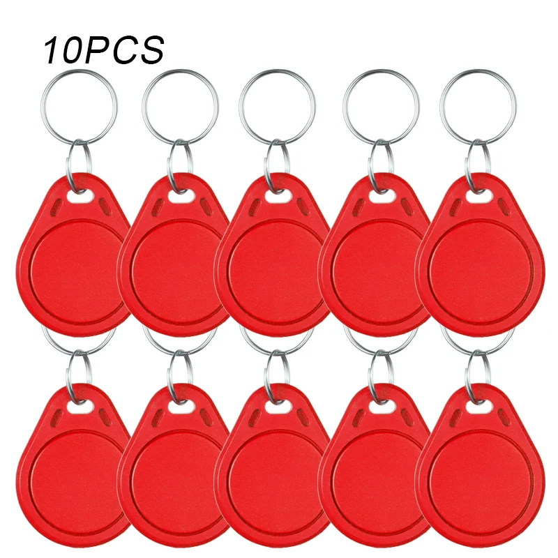 Multi-Colour RFID Replaceable Smart Token Keychain Set