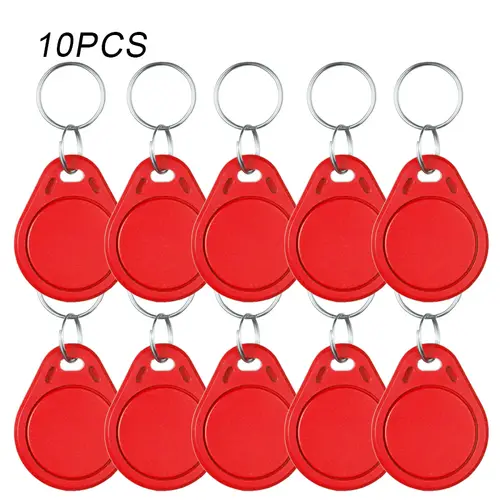 UID 5/10/20PCS 13.56Mhz RFID Replaceable write smart token Multi-colour Copy Keychain Write Copy Clone Clasp tag for Mif 1k S50 - Image 8