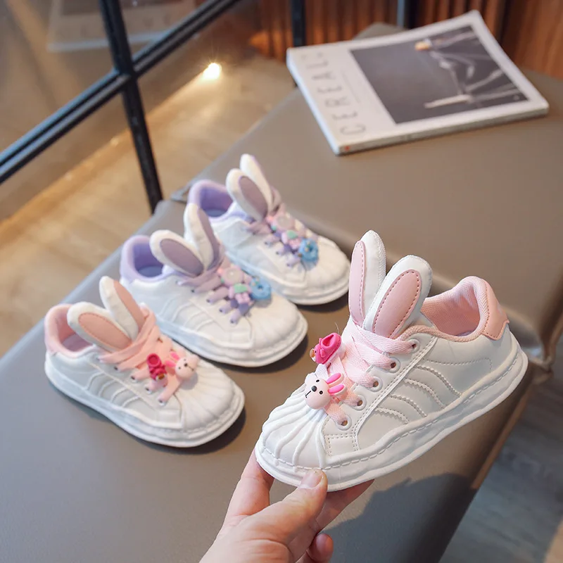 Kids Little Girls Sneakers Children's Tennis Toddlers Sports or Running Shoes Lovly Fashion New Arrival 3-9Y