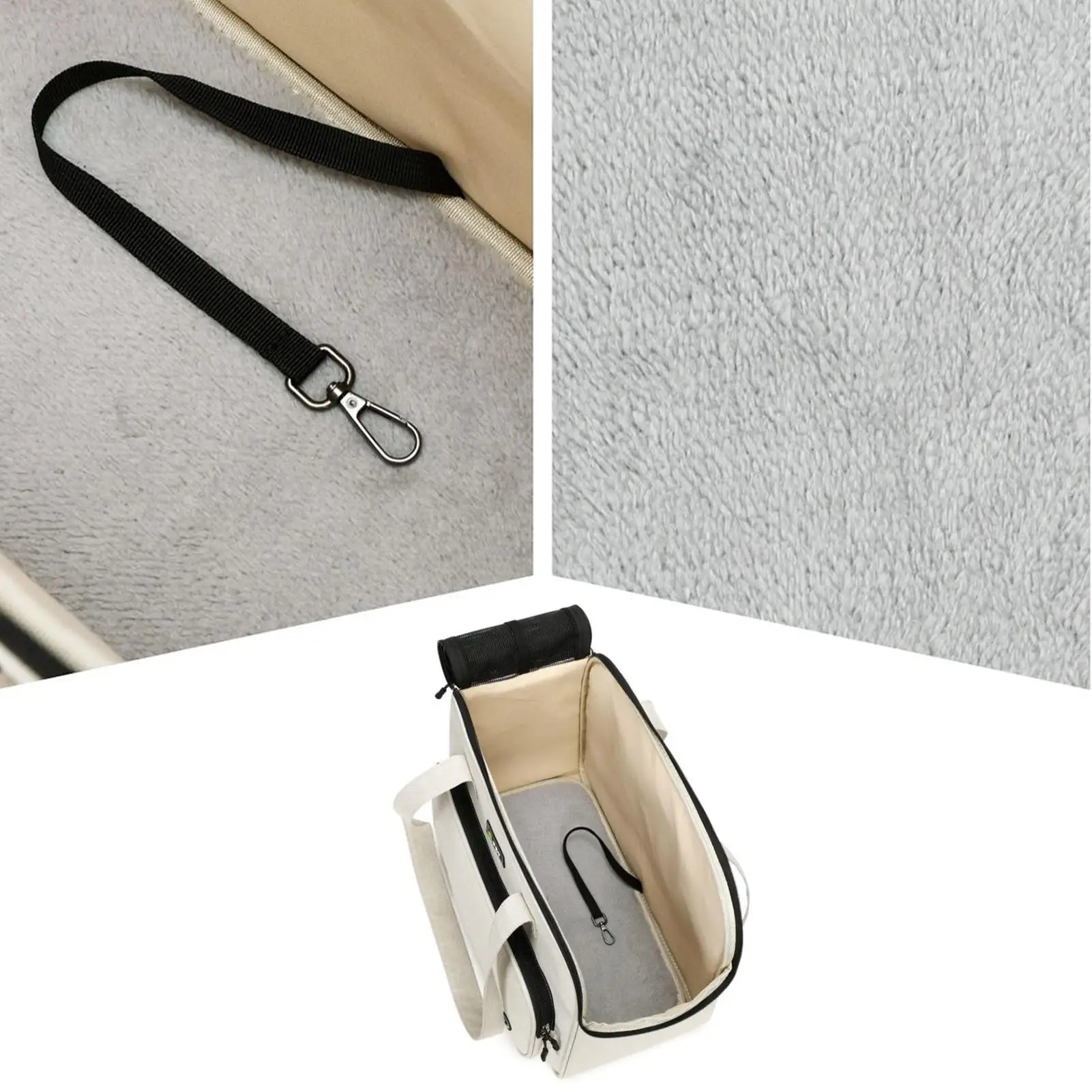 Small Dog Carrier Purse Breathable Mesh Tote With Strap Ventilated Dog Purse Carrying Bag For Daily Shopping Walking Park Outing