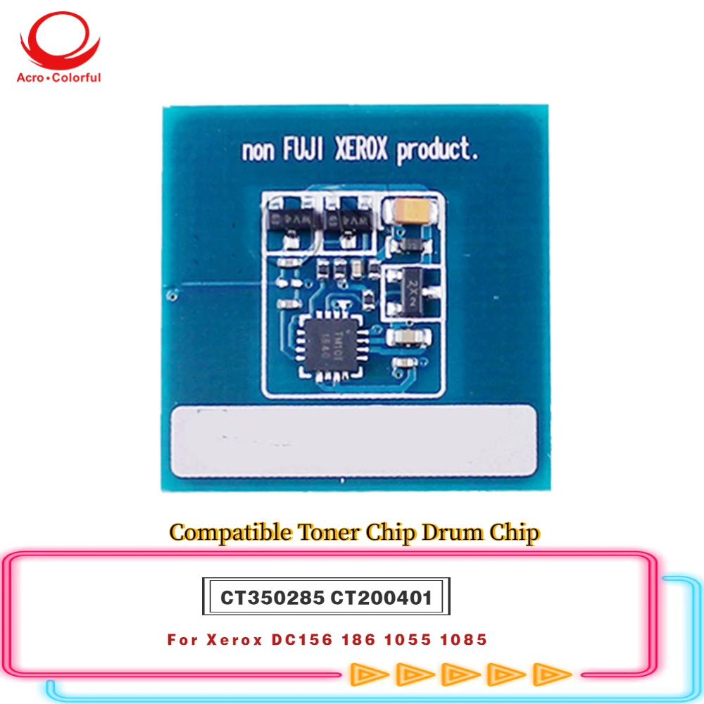 

10 Piece Compatible CT350285 Drum Chip Apply to Xerox DC156 DC186 DC1055 DC1085 Laser Printer Cartridge Refill