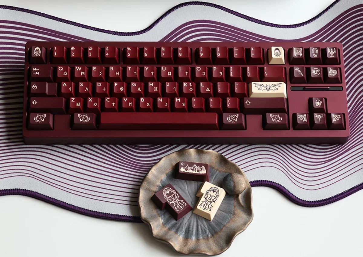 pbtfans Count Dracula キーキャップ PBTfans Count Dracula Keycap Set – Divinikey