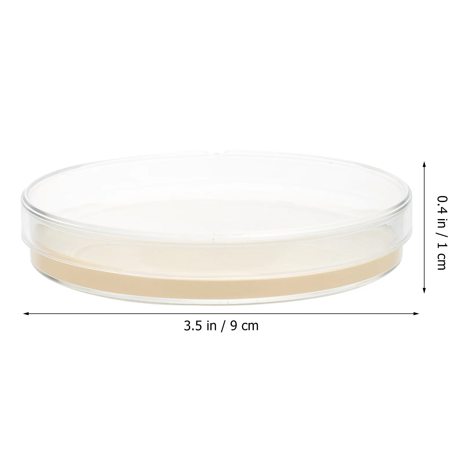 10pcs Pre-Poured Agar Plates Labs Petri Dishes with Agar General Growth /Medium Laboratory Plants Cell Tissue Petri Dishes