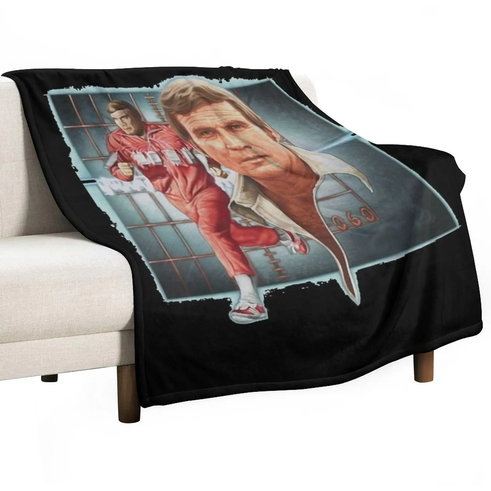 

Gifts Men A Bionic Human FigureGraphic For Fan Throw Blanket Blanket Fluffy Fluffy Shaggy Blanket Bed Fashionable Blanket